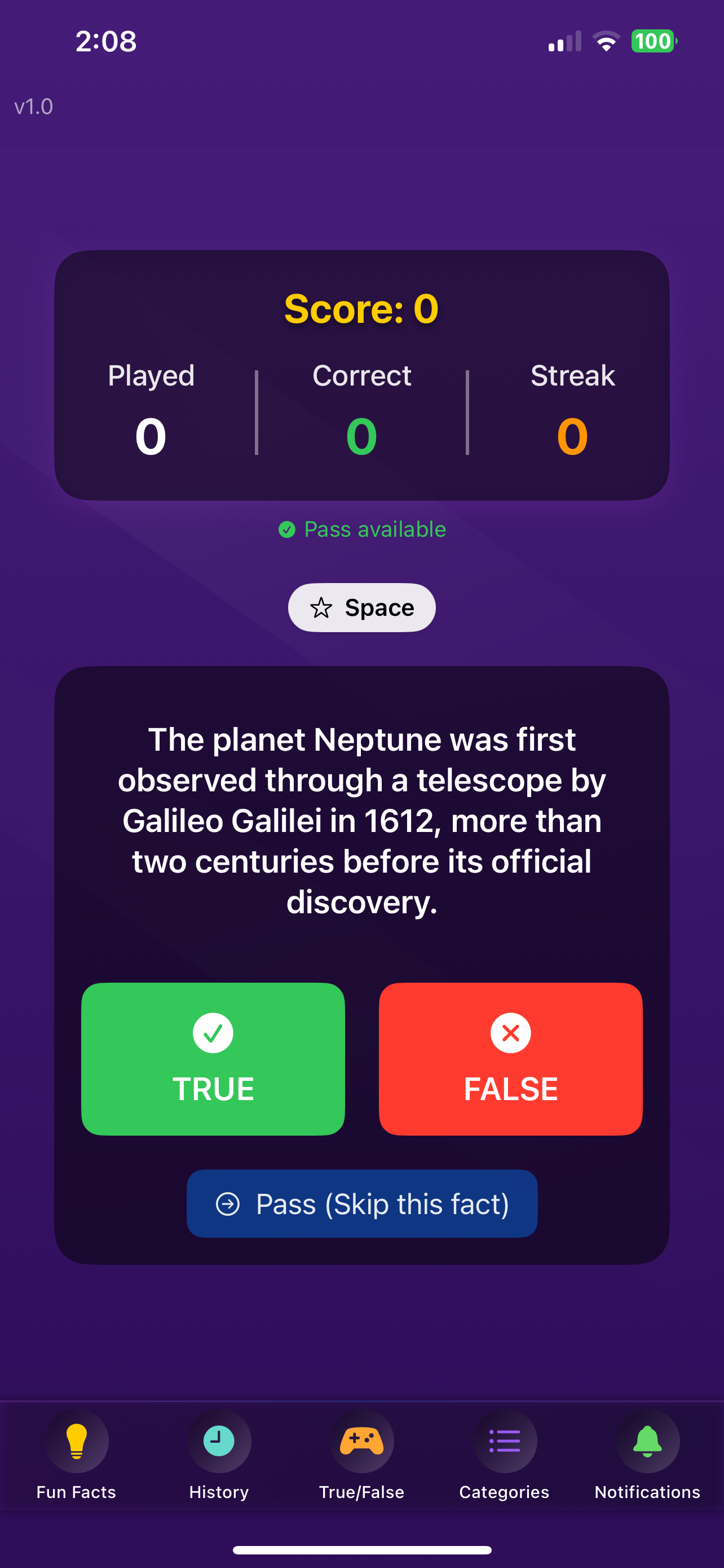 Fun Fact Ninja Premium Version
